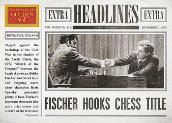 2012 Panini Golden Age - Headlines #9 Bobby Fischer Front