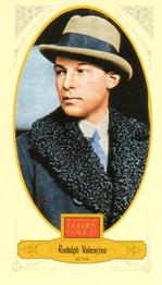 2012 Panini Golden Age - Mini Broad Leaf Brown Ink #23 Rudolph Valentino Front
