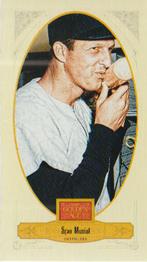 2012 Panini Golden Age - Mini Broad Leaf Brown Ink #52 Stan Musial Front