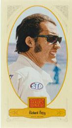 2012 Panini Golden Age - Mini Broad Leaf Brown Ink #93 Richard Petty Front