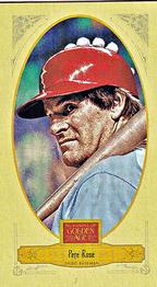 2012 Panini Golden Age - Mini Broad Leaf Brown Ink #118 Pete Rose Front