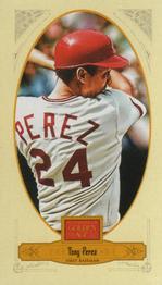 2012 Panini Golden Age - Mini Broad Leaf Brown Ink #119 Tony Perez Front