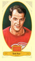 2012 Panini Golden Age - Mini Broad Leaf Brown Ink #143 Gordie Howe Front