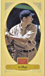 2012 Panini Golden Age - Mini Crofts Candy Red Ink #42 Joe DiMaggio Front