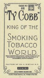 2012 Panini Golden Age - Mini Ty Cobb Tobacco #66 Red Schoendienst Back