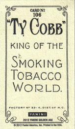 2012 Panini Golden Age - Mini Ty Cobb Tobacco #90 Rusty Staub Back