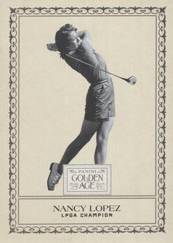 2012 Panini Golden Age - Newark Evening World Supplement #2 Nancy Lopez Front