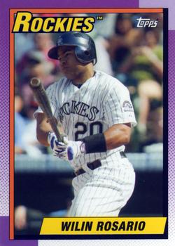 2013 Topps Archives #155 Wilin Rosario Front