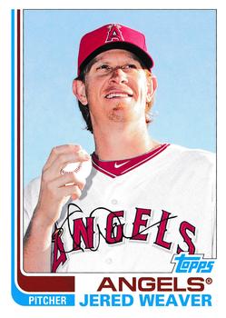 2013 Topps Archives #80 Jered Weaver Front