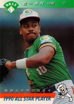 1990 CPBL All-Star Players #R16 Miguel Roman Front