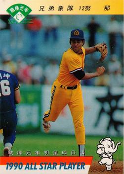 1990 CPBL All-Star Players #W17 Dario Nunez Front