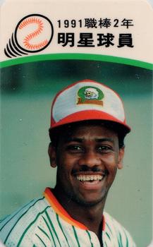 1991 CPBL All-Star Players #W16 Miguel Roman Front