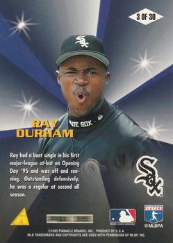1996 Score - Diamond Aces #3 Ray Durham Back