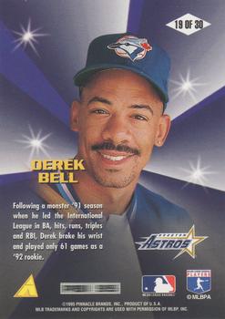 1996 Score - Diamond Aces #19 Derek Bell Back