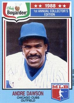 1988 Chef Boyardee #18a Andre Dawson Front