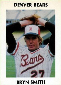 1978 Tiefel & Associates Denver Bears #NNO Bryn Smith Front
