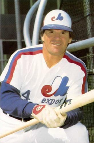 1984 Montreal Expos Postcards #NNO Pete Rose Front