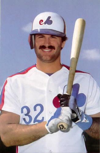 1984 Montreal Expos Postcards #NNO Mike Stenhouse Front
