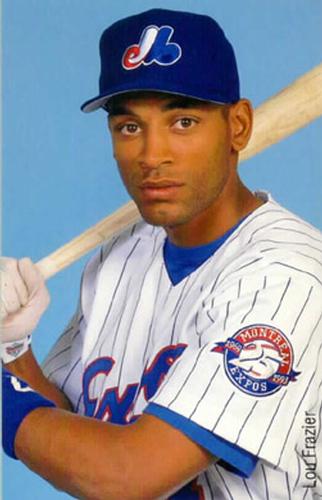 1995 Montreal Expos #12 Lou Frazier Front