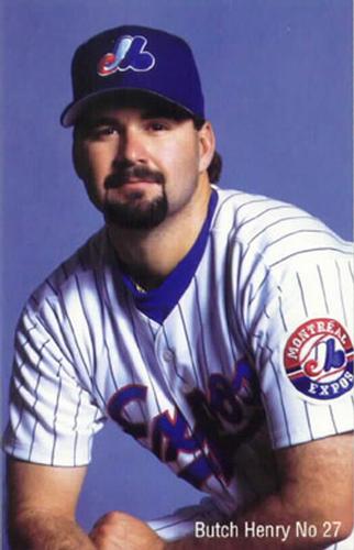 1995 Montreal Expos #16 Butch Henry Front