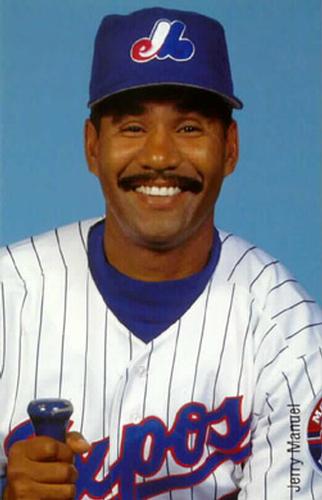 1995 Montreal Expos #21 Jerry Manuel Front