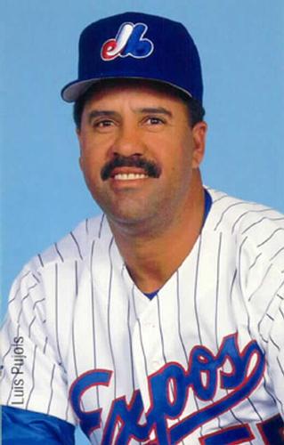 1995 Montreal Expos #25 Luis Pujols Front