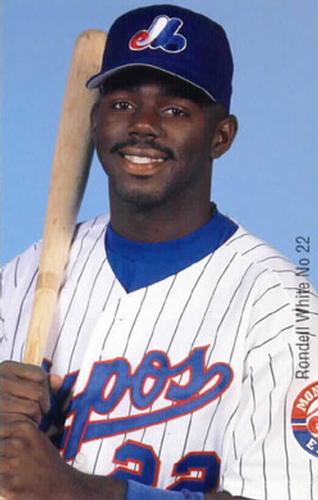 1995 Montreal Expos #36 Rondell White Front