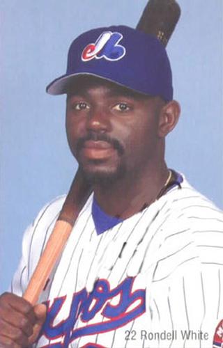 1996 Montreal Expos #30 Rondell White Front
