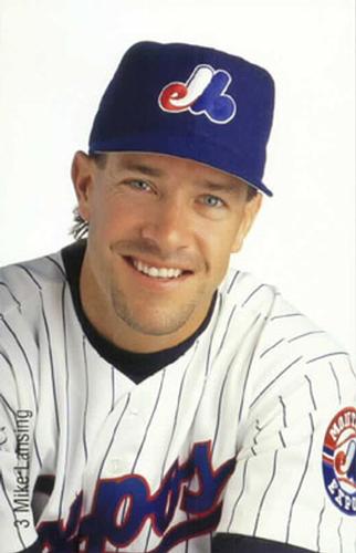 1997 Montreal Expos #NNO Mike Lansing Front