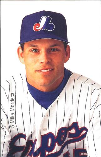 1998 Montreal Expos #NNO Mike Mordecai Front