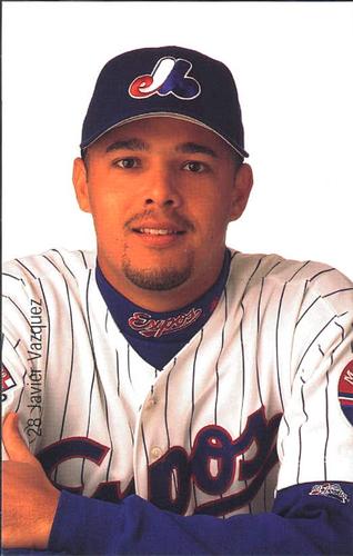 1998 Montreal Expos #NNO Javier Vazquez Front