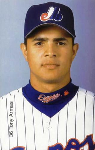 2000 Montreal Expos #2 Tony Armas, Jr. Front
