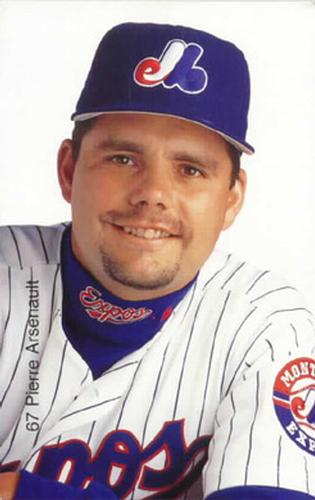 2000 Montreal Expos #4 Pierre Arsenault Front