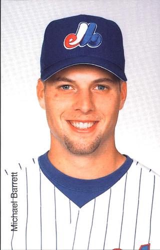 2001 Montreal Expos #NNO Michael Barrett Front