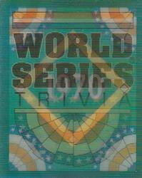1991 Score - Magic Motion: World Series Trivia #3 Brooks Dazzles 'Em Front