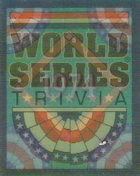 1991 Score - Magic Motion: World Series Trivia #6 Rollie Rolls Front