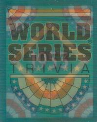 1991 Score - Magic Motion: World Series Trivia #15 Five in a Row Front