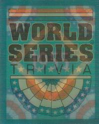 1991 Score - Magic Motion: World Series Trivia #17 Dodgers Do It! Front