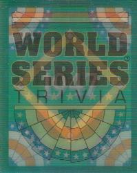 1991 Score - Magic Motion: World Series Trivia #38 Cookie Comes Through Front