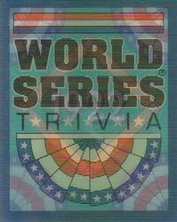 1991 Score - Magic Motion: World Series Trivia #49 Giant Romp Front