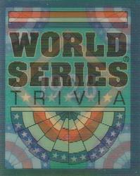 1991 Score - Magic Motion: World Series Trivia #55 The Babe and Lou Show Front
