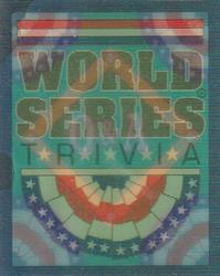 1991 Score - Magic Motion: World Series Trivia #61 Q&A Card 5 Front