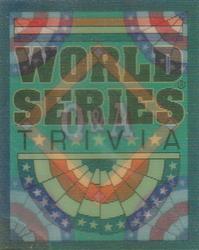 1991 Score - Magic Motion: World Series Trivia #63 Q&A Card 7 Front