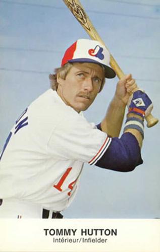 1979 Montreal Expos Postcards #NNO Tom Hutton Front