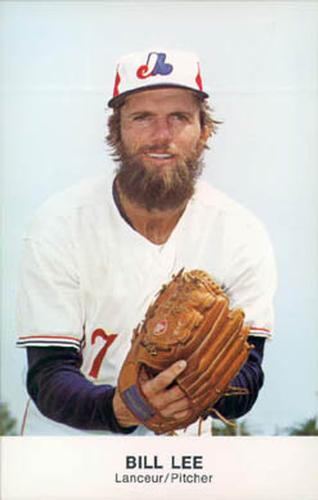 1979 Montreal Expos Postcards #NNO Bill Lee Front