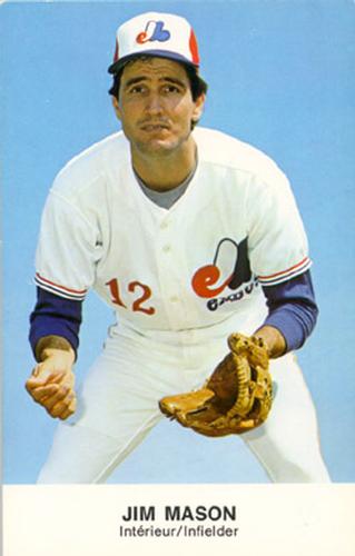 1979 Montreal Expos Postcards #NNO Jim Mason Front