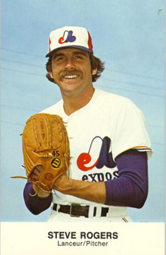 1979 Montreal Expos Postcards #NNO Steve Rogers Front