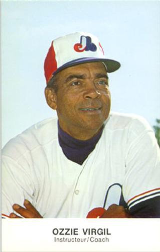 1979 Montreal Expos Postcards #NNO Ozzie Virgil Front