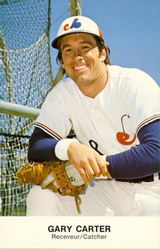 1979 Montreal Expos Postcards #NNO Gary Carter Front