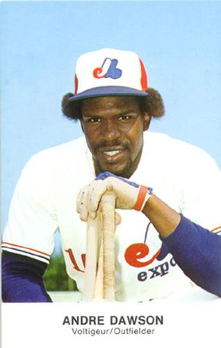 1979 Montreal Expos Postcards #NNO Andre Dawson Front